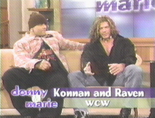 Raven and Konnan on Donny and Marie